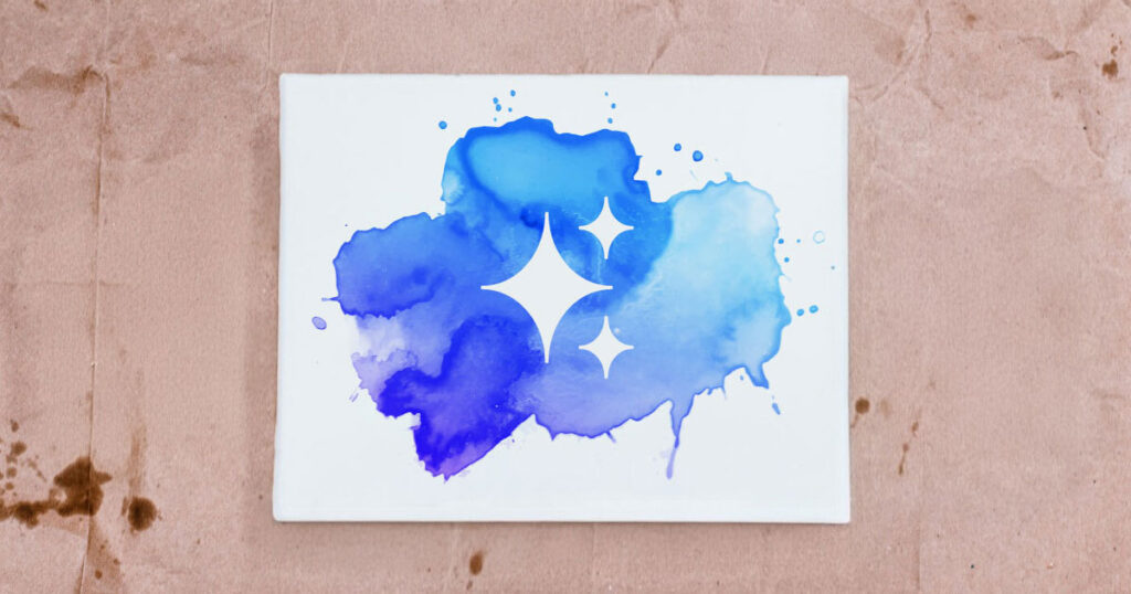 Depiction of AI generated art